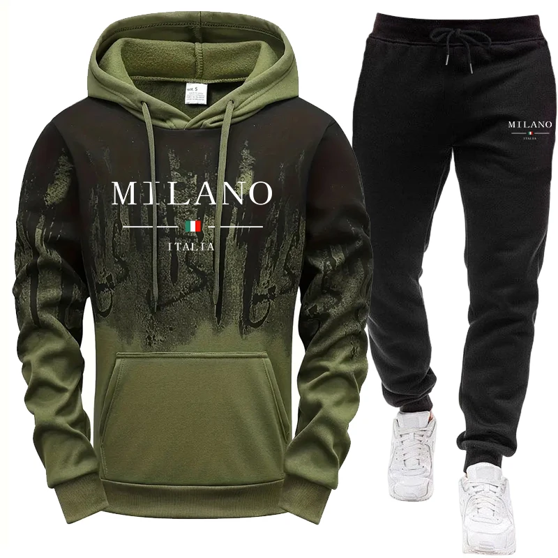 Men's Set/Hoodie/Pants Autumn  - огляд і ціна Winter Clothing Stores