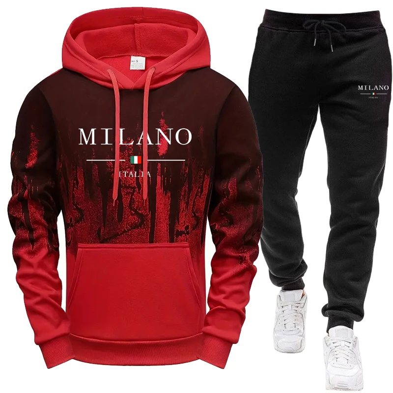 Men's Set/Hoodie/Pants Autumn  - огляд і ціна Winter Clothing Stores