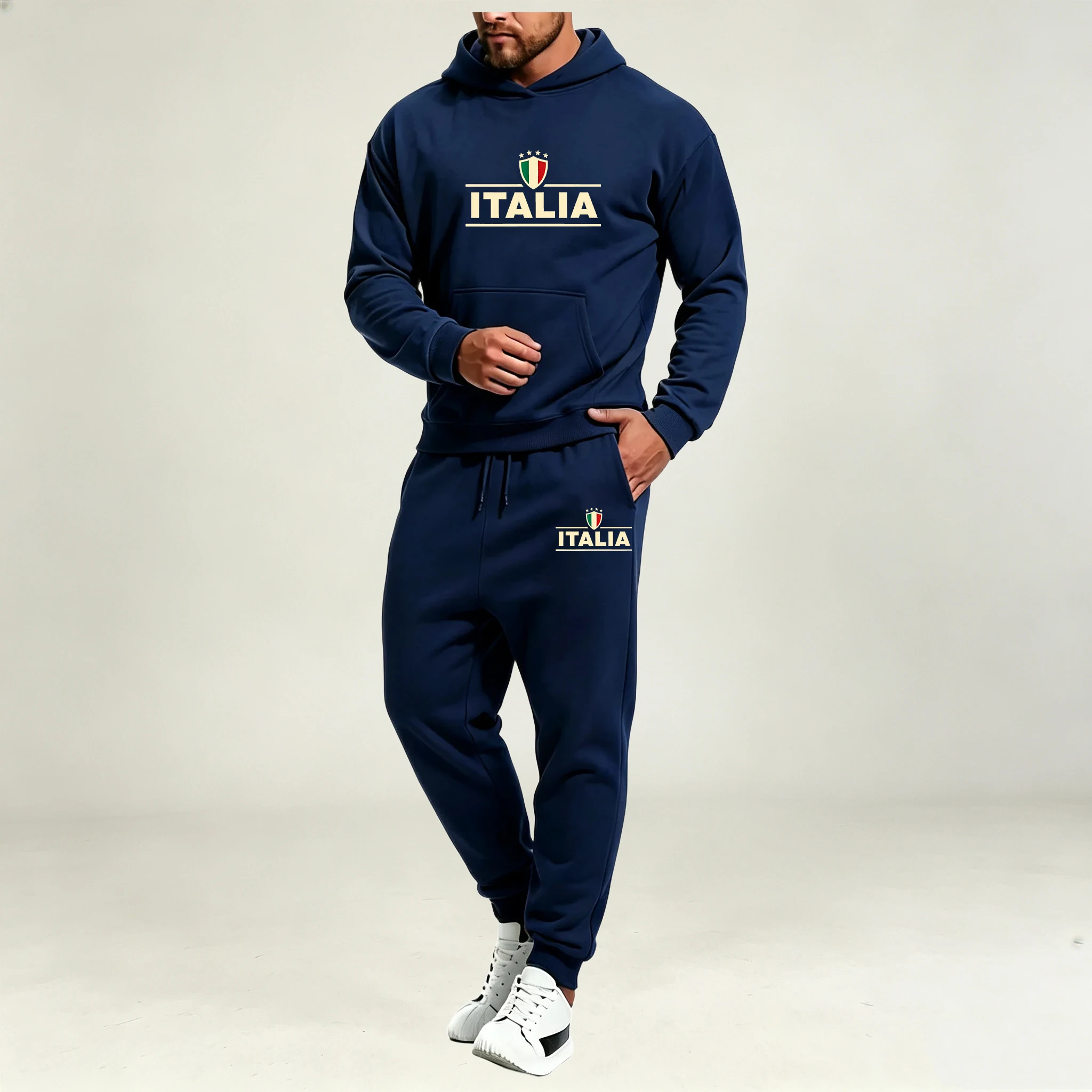 Men's Sets Pullover Hoodies 2  - огляд і ціна Warm Winter Clothing